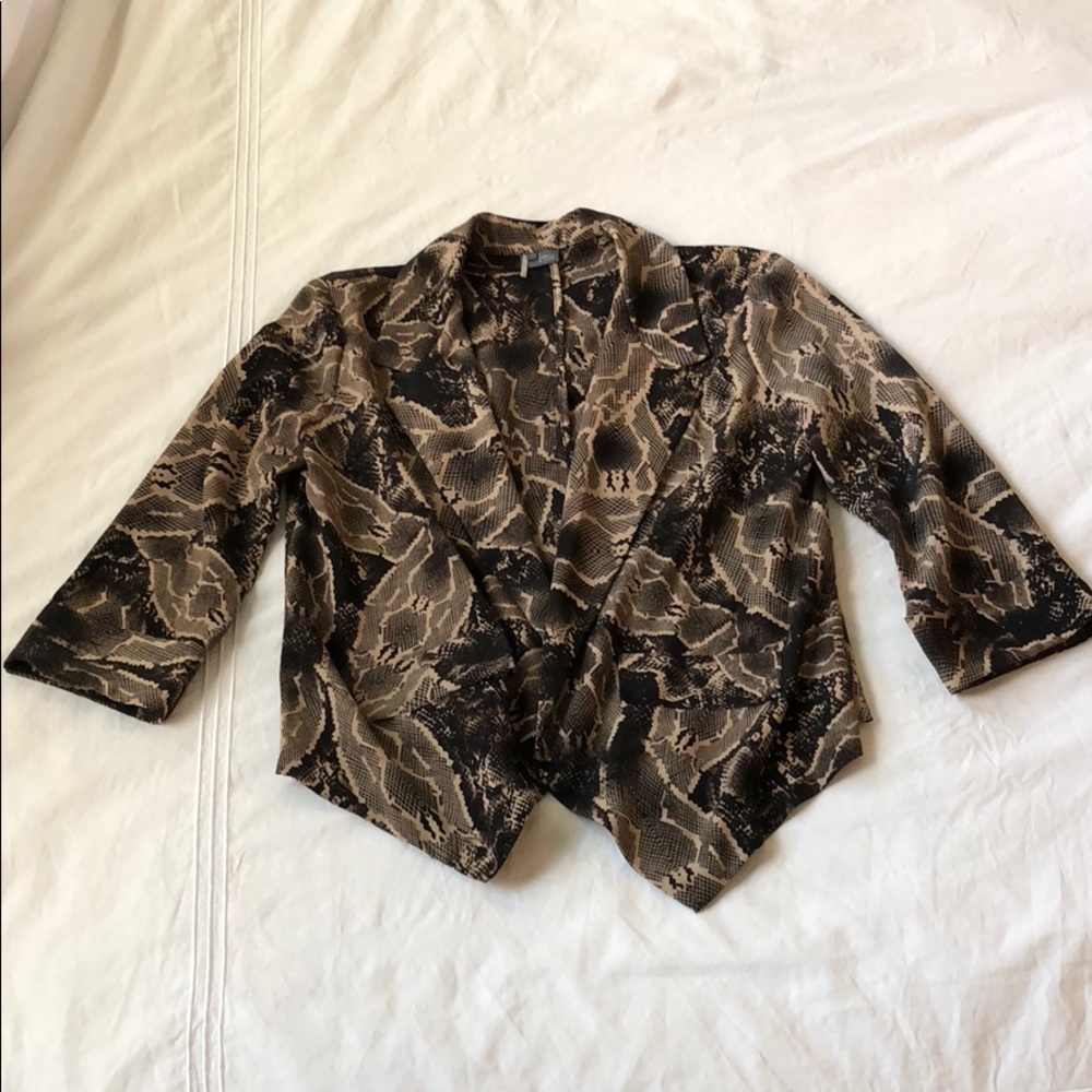 Sparkle & Fade Open Neck Jacket